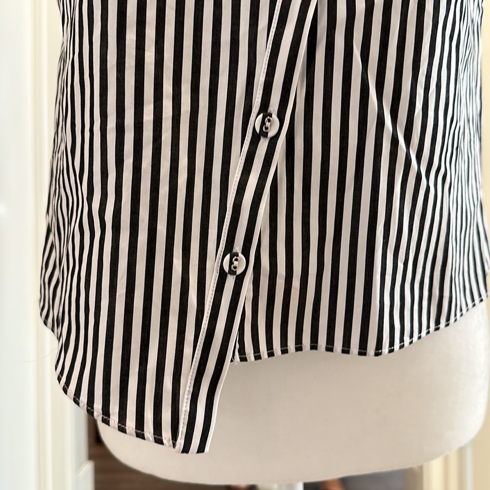 Intermix Striped Off Shoulder Top New - Picture 7 of 10
